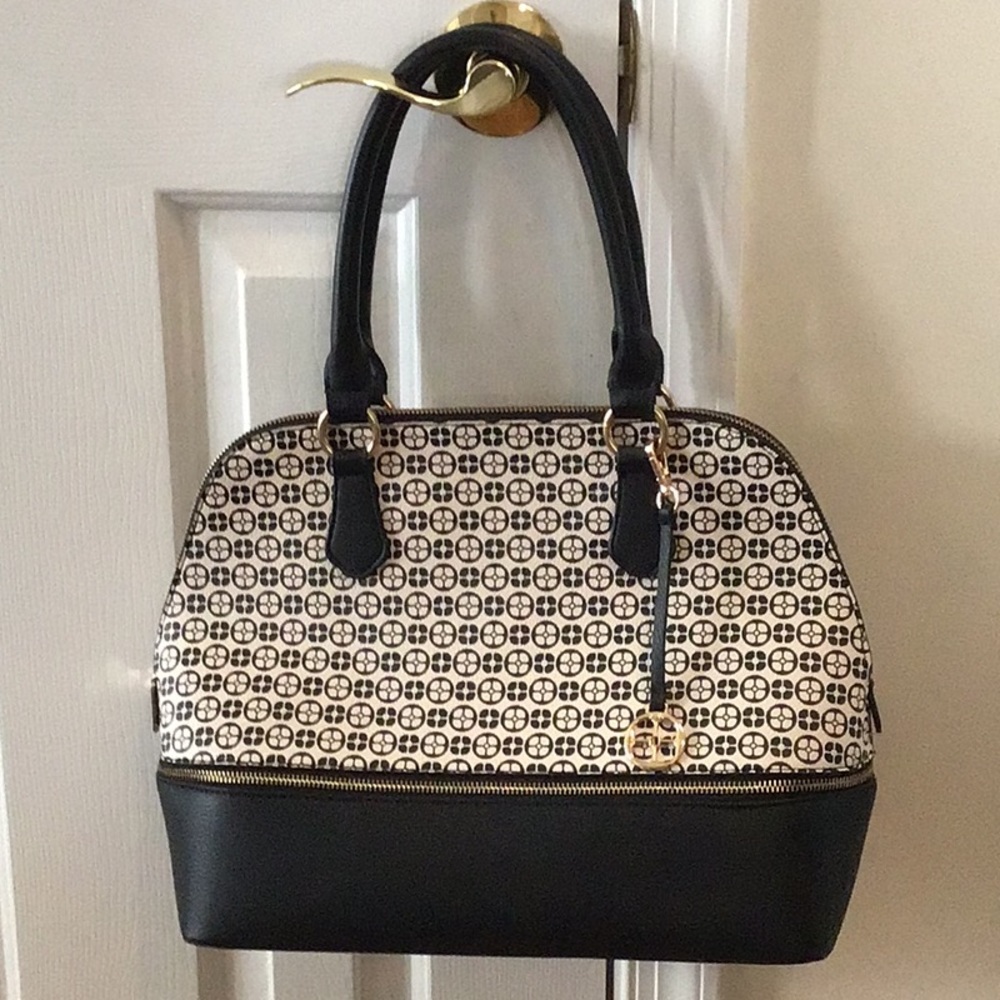 Iman Dome Shaped Purse With Cosmetic Bag
